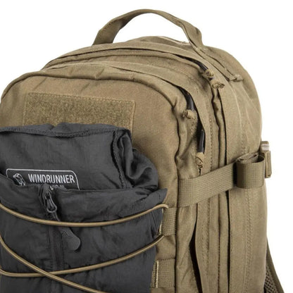 Tactical Helikon-Tex Raccoon MK2 Cordura Backpack with compartments and bungee cords