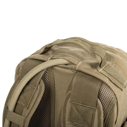 Tan Helikon-Tex Raccoon MK2 Cordura Backpack with mesh panels for hunting and country clothing