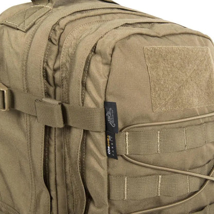 Tactical Helikon-Tex Raccoon MK2 backpack in khaki with MOLLE and compartments