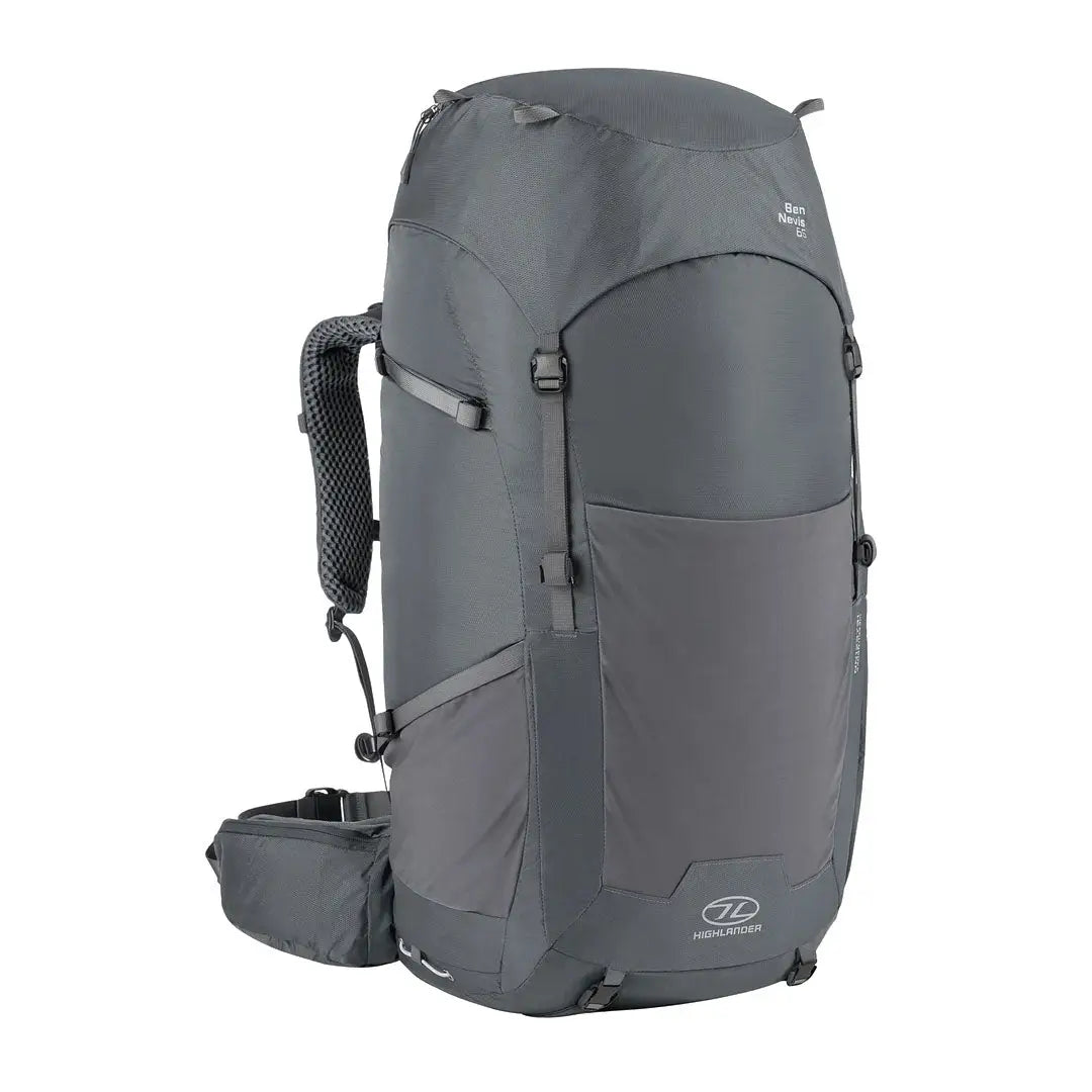 Gray Highlander Ben Nevis Rucksack for men, perfect for all your hiking adventures