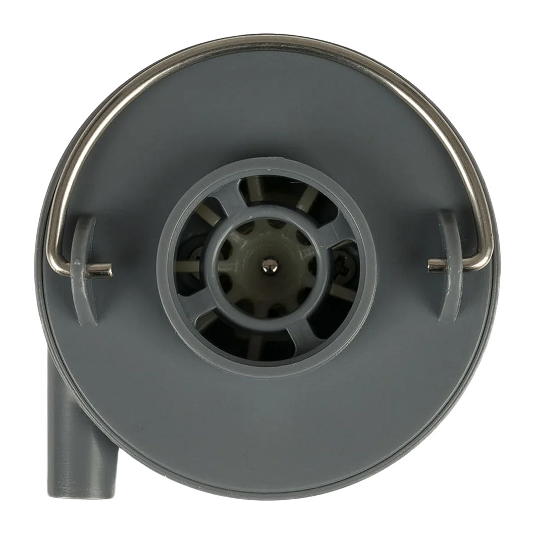 Gray circular pump with metal handle for Highlander Wee Banshee Micro Lightweight Air Pump