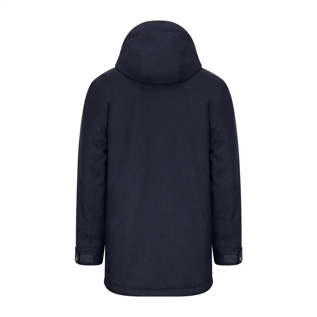 Hoggs of Fife Argyll II Jacket in navy blue with hood and adjustable cuffs