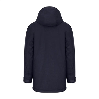 Hoggs of Fife Argyll II Jacket in navy blue with hood and adjustable cuffs