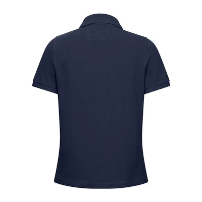 Navy blue polo shirt from Hoggs of Fife Cora Ladies Pique collection