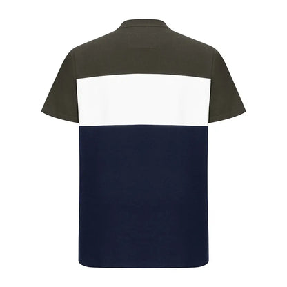 Color-blocked polo shirt from Hoggs of Fife Dalbeattie Colour Block collection