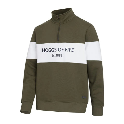 Hoggs Of Fife Dumfries 1888 Gents 1/4 Zip Sweatshirt