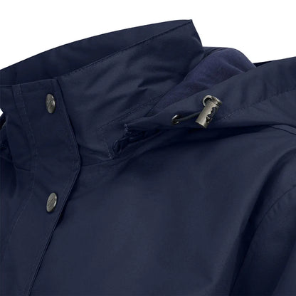 Navy blue Hoggs of Fife Fara Waterproof Jacket perfect for rainy days outdoors