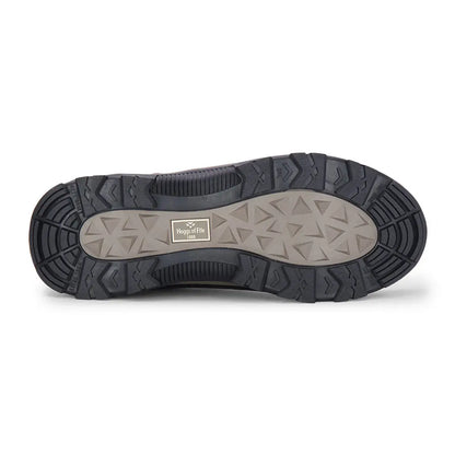 Black and gray shoe sole of Hoggs of Fife Glen Adventure Easyon Shoe