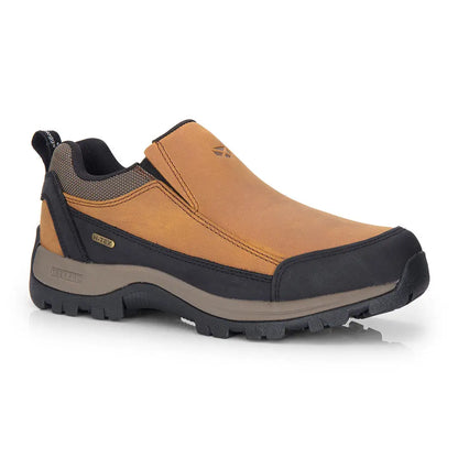 Brown slip-on shoe from Hoggs of Fife Glen Adventure Easyon collection