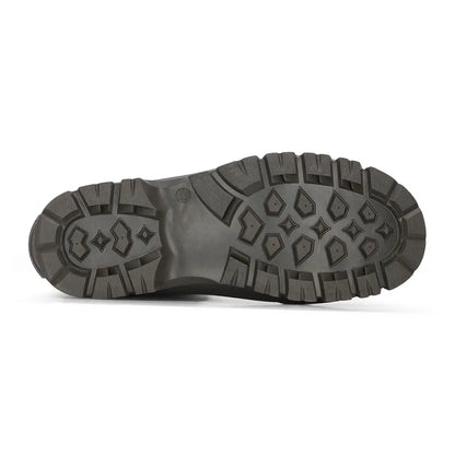 Lugged boot sole on Hoggs of Fife Newport Neoprene Wellingtons for outdoor adventures