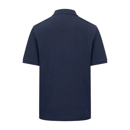 Navy blue Fife Newton Pique Polo Shirt perfect for casual wear and stylish outings