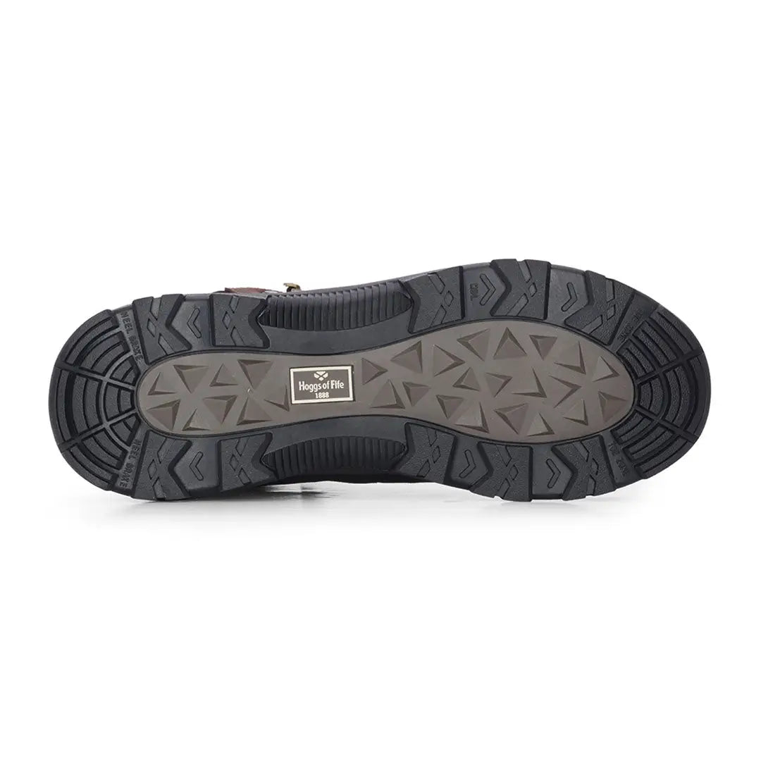 Sole of Hoggs of Fife Orchy 8 Inch Waterproof Field Boots with anti-slip tread