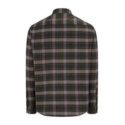 Plaid Hoggs of Fife Pitlessie shirt features soft double brushed cotton flannel design