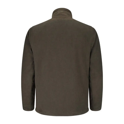 Olive green Hoggs of Fife Ravenscraig Waterproof Fleece Jacket back view