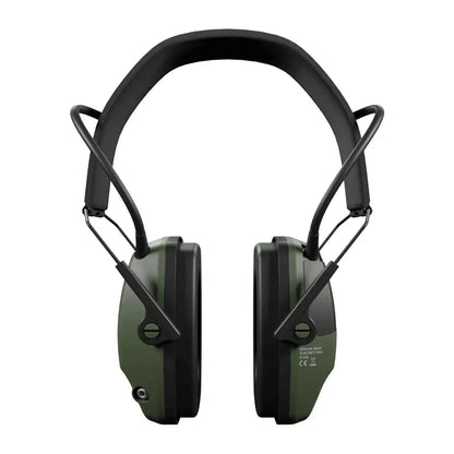 Olive green ISOTunes Sport Defy Slim Basic Earmuffs for comfortable hearing protection