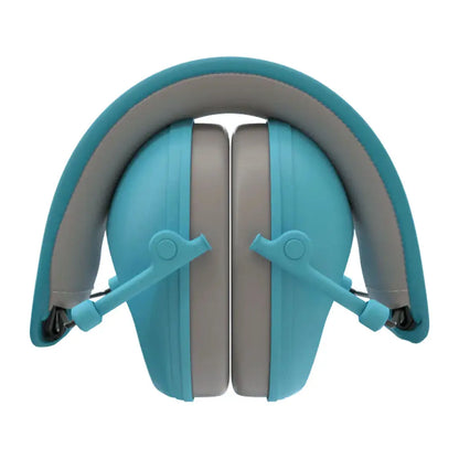 ISOTunes Sport Junior blue gray ear protection headphones with adjustable headband