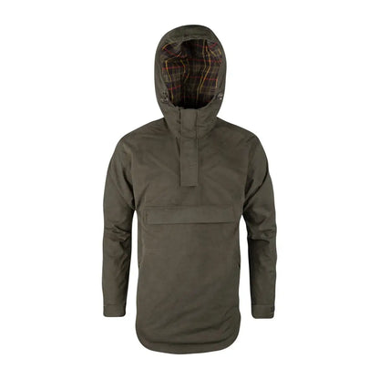 Olive green hooded anorak from Jack Pyke Ashcombe Smock, perfect for country clothing and hunting