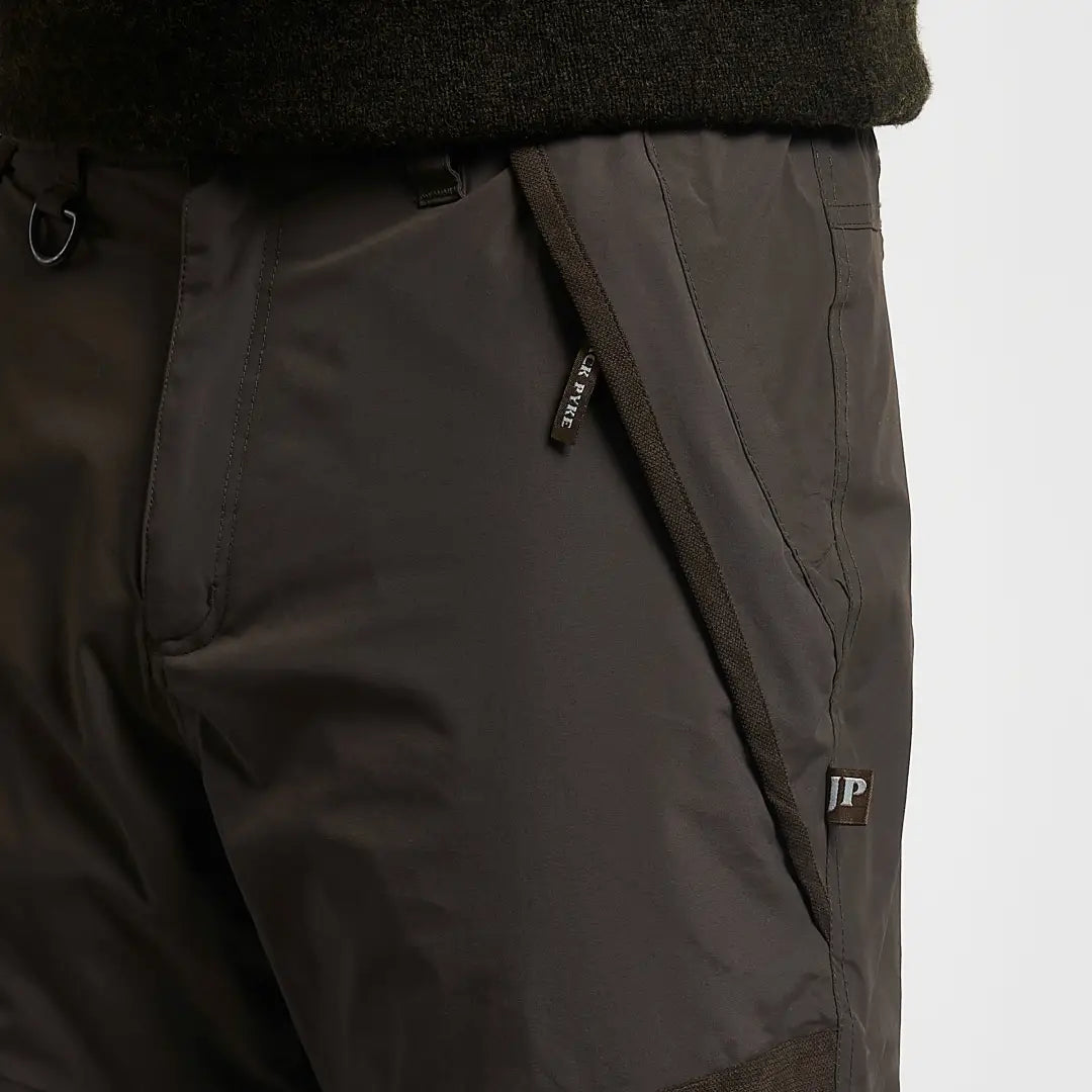 Jack Pyke Ashcombe dark gray tactical pants with two zipped pockets