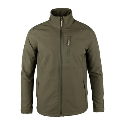 Olive green Jack Pyke Bleasdale Softshell Jacket for outdoor adventures and comfort