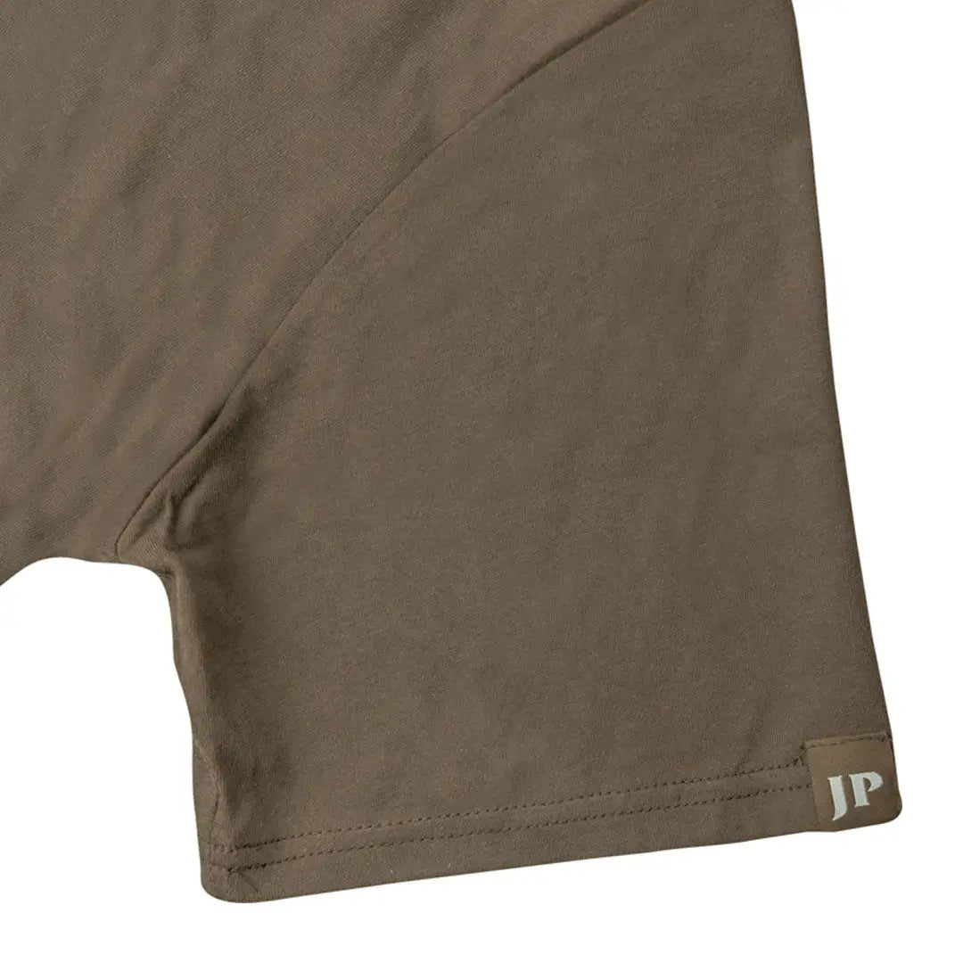 Jack Pyke cotton t-shirt in olive green with small JP label at hem