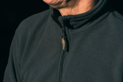 Black fleece jacket from Jack Pyke Country, perfect for outdoor adventures