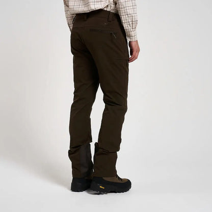Jack Pyke Dalesman Stretch trousers in dark olive green with zip pockets