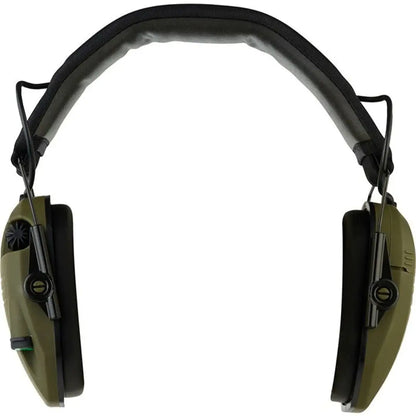 Olive green Jack Pyke Electronic Ear Defenders for hearing protection