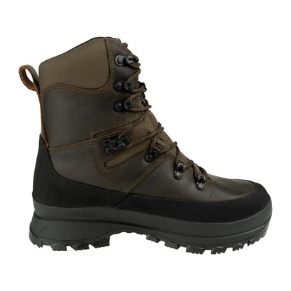Brown leather hiking boot from Jack Pyke Field, perfect for outdoor adventures