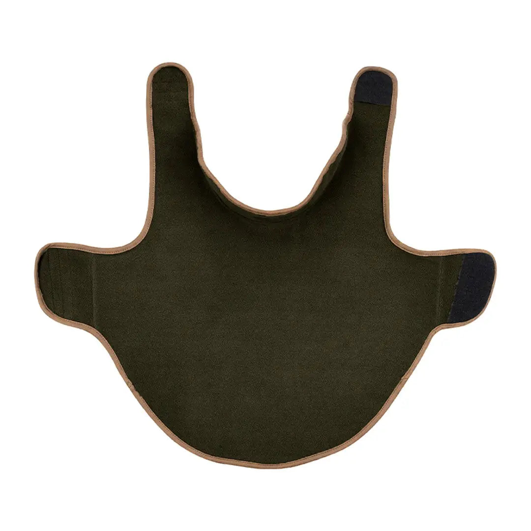 Olive green dog harness paired with Jack Pyke Fleece Dog Coat for ultimate style