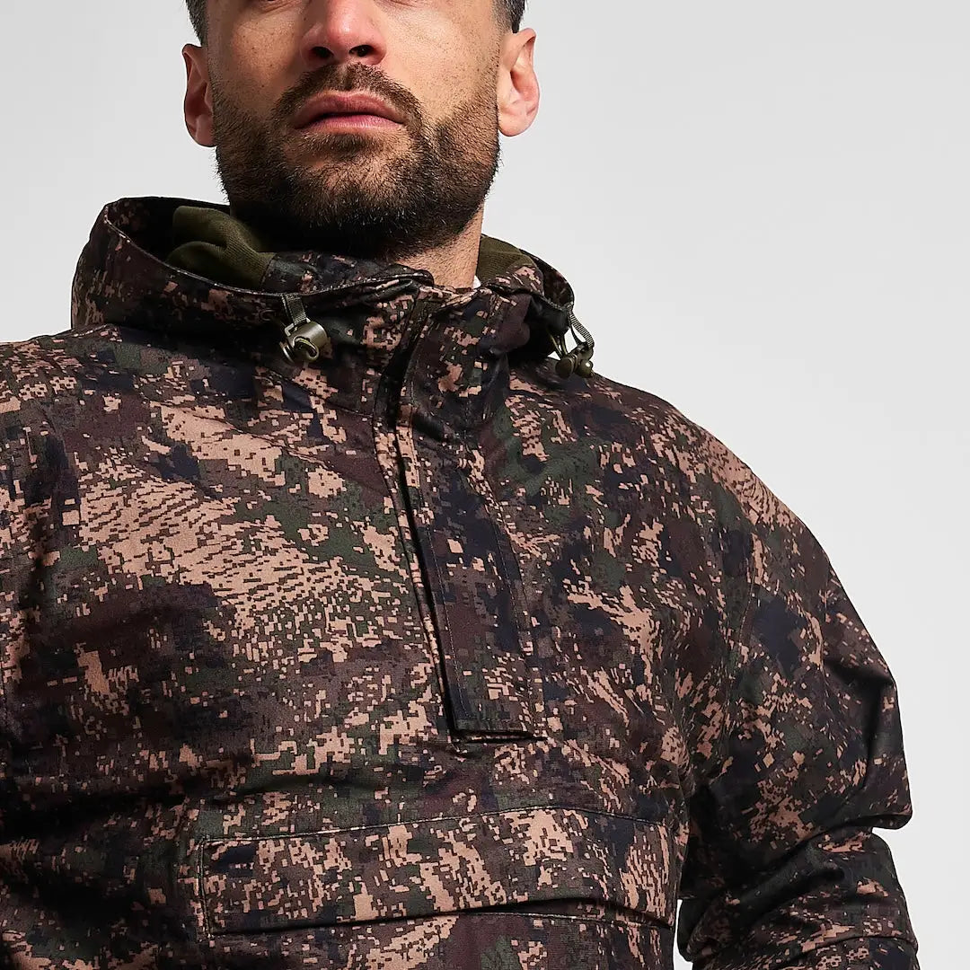 Jack Pyke Galbraith hunting smock in pixel camo jacket