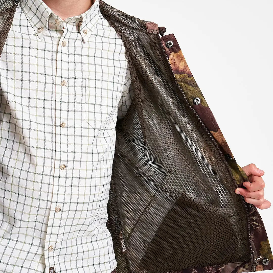 Jack Pyke Junior Jacket Evo brown mesh-lined camo jacket