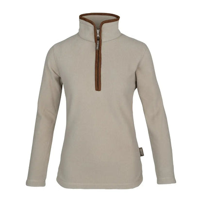 Jack Pyke Ladies Countryman beige fleece zip-up sweater