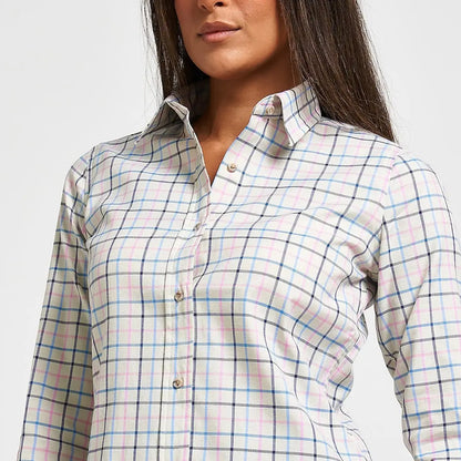 Jack Pyke Ladies Countryman long sleeved shirt in pastel plaid