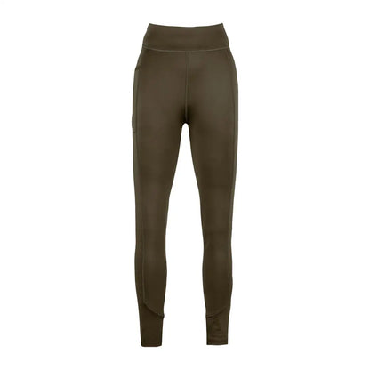 Jack Pyke ladies leggings in olive green, high-waisted and form-fitting