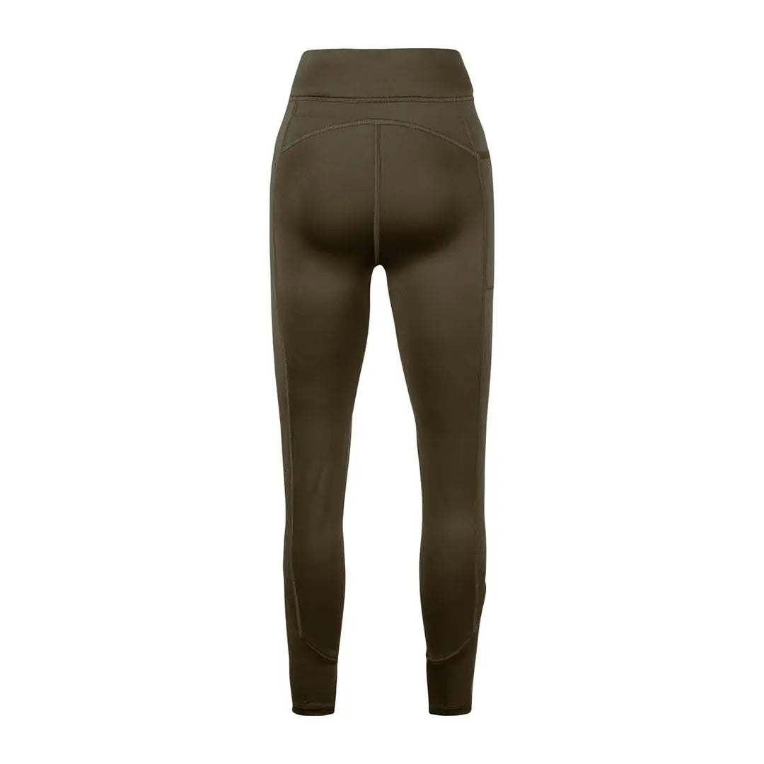 Jack Pyke ladies leggings in olive green high-waisted athletic fit