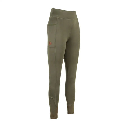 Jack Pyke ladies leggings in olive green with side pocket