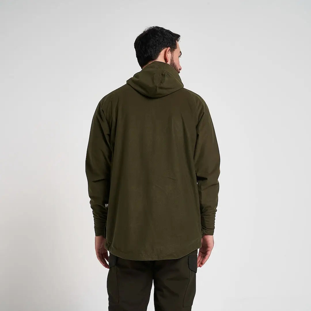 Jack Pyke Rannock olive green hooded waterproof jacket
