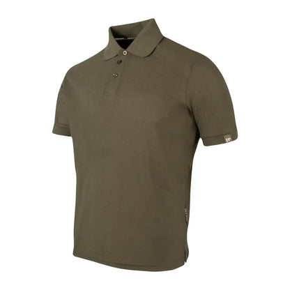 Jack Pyke Shires polo shirt in olive green with short sleeves