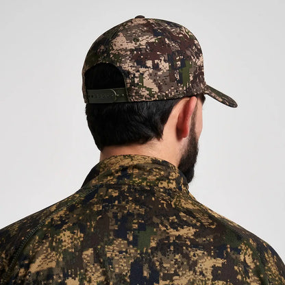 Jack Pyke Softshell baseball cap in digital camo with matching jacket