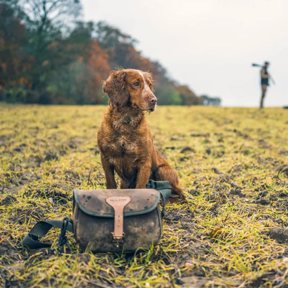 Muddy canvas bag for Jack Pyke Speed Loader Cartridge Bag, perfect for outdoor adventures