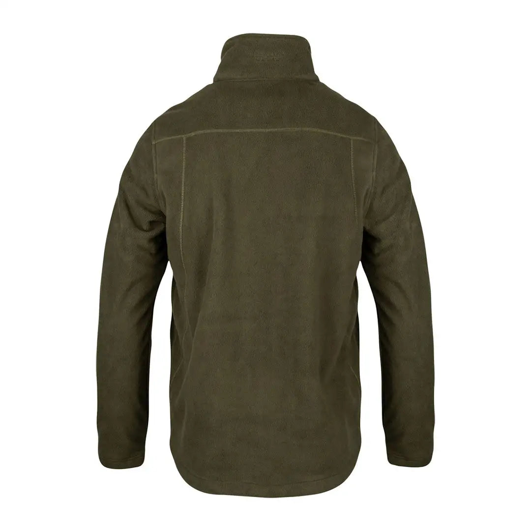 Olive green Jack Pyke Waterproof Fleece Jacket perfect for outdoor adventures