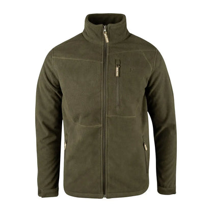 Olive green Jack Pyke Waterproof Fleece Jacket for cozy, weather-ready comfort