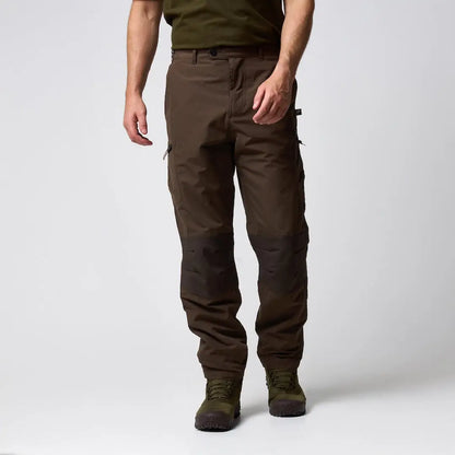 Jack Pyke Weardale dark olive cargo pants with reinforced knees and zip pockets