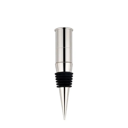 Stainless steel Jack Pyke wine stopper with black rubber seal for freshness