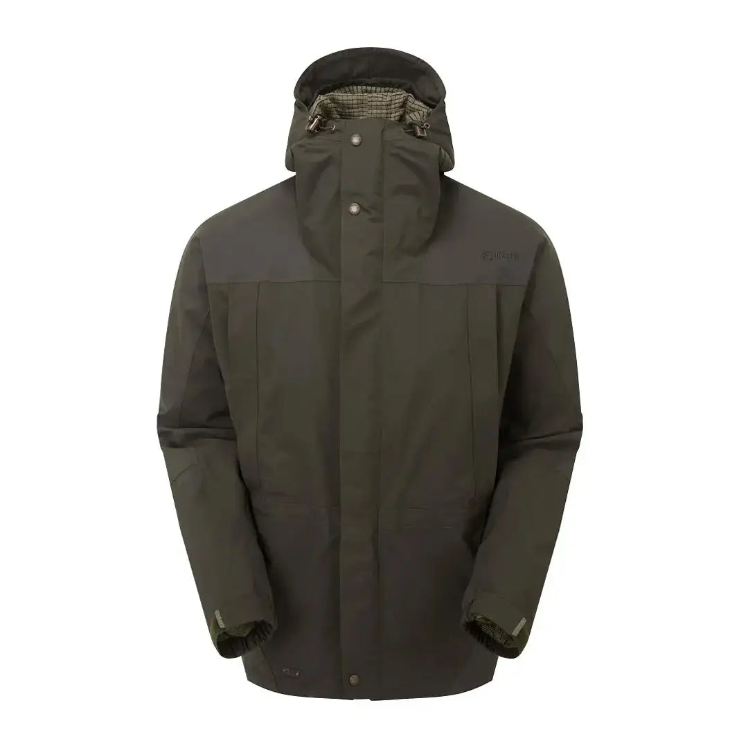 Olive green hooded jacket from Keela Mens Glencoe Jacket, a flagship Munro jacket boasts refined elements
