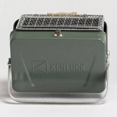 Portable Green Grill perfect for outdoor cooking with the Kenluck Mini Grill