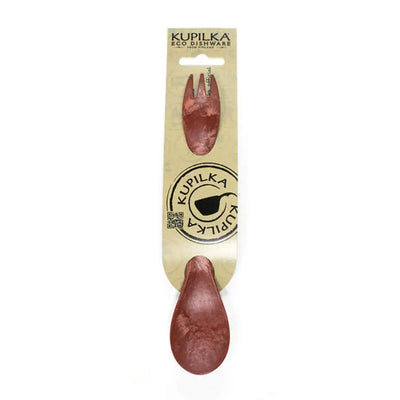 Eco-friendly salad serving set with Kupilka Spork for outdoors and hunting adventures