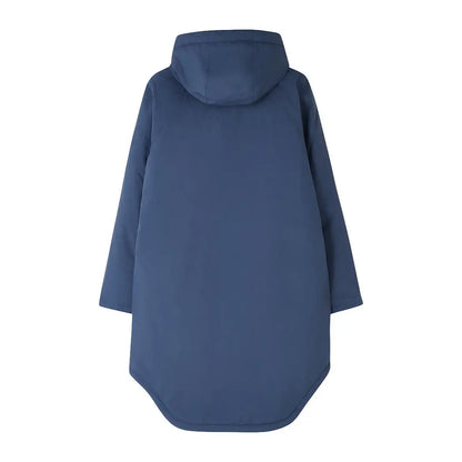 Lighthouse Imogen Ladies Coat in dark blue rain jacket with oversized fit