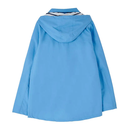 Light blue Lighthouse Ladies Beachcomber II Coat perfect for rainy beach days