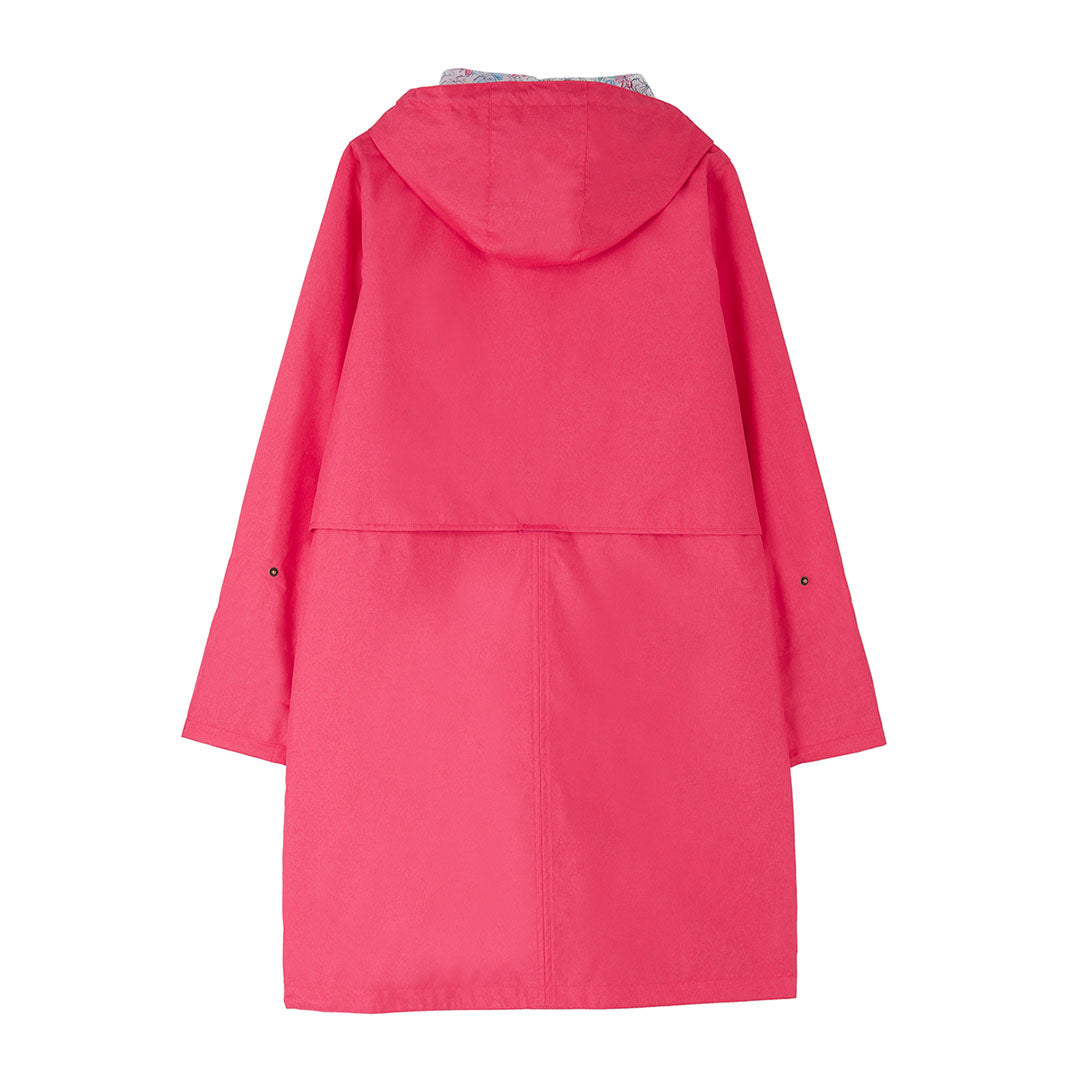 Hot pink Lighthouse Ladies Pippa Coat perfect for rainy days and stylish outings